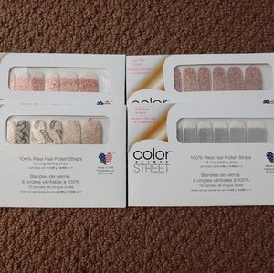 Color Street Nail Strip Glitter Bundle